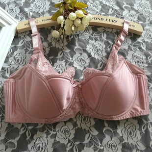 外贸原单文胸上托聚拢收副乳胸罩薄棉杯内衣大胸显小穿衣显瘦