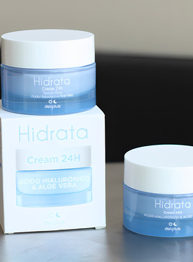 Deliplus 24h Hydrating Cream - Hyaluronic Acid & Aloe Vera