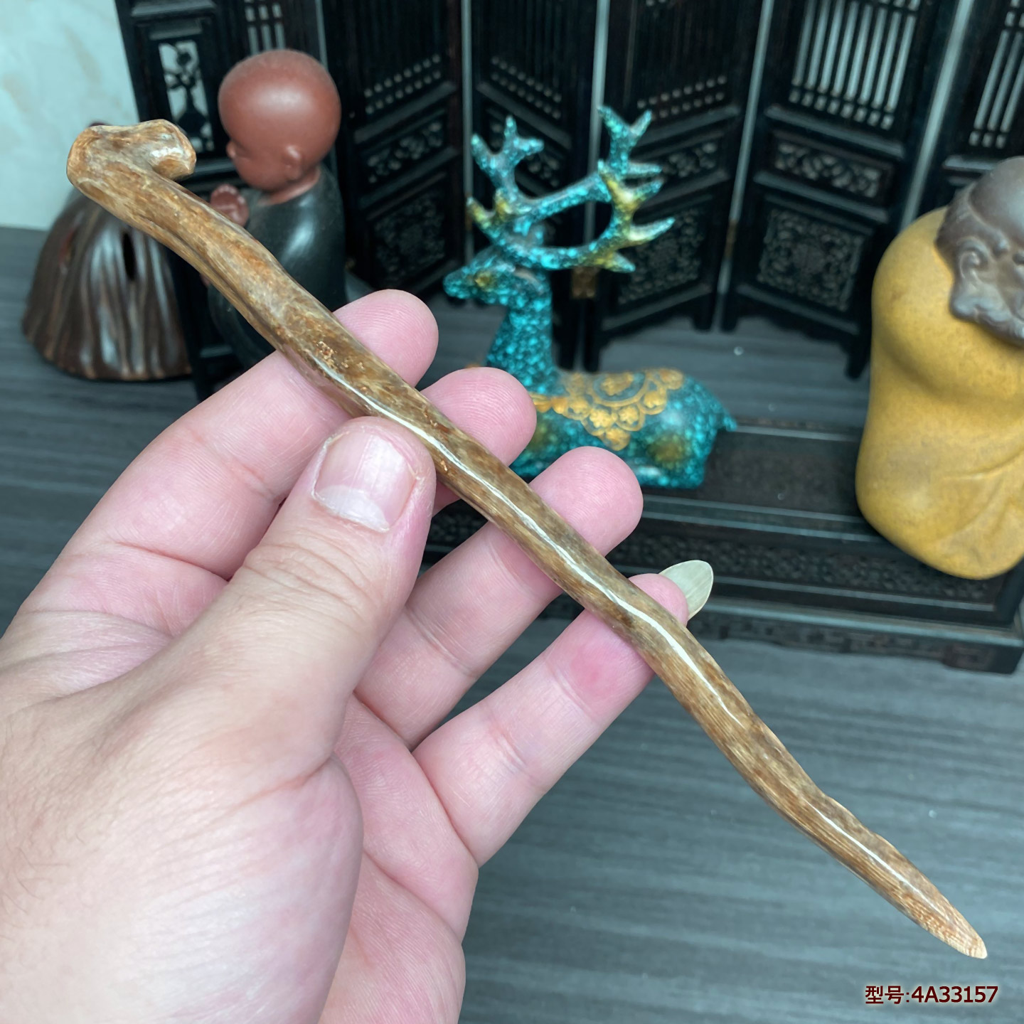保真天然海柳发簪国风发饰