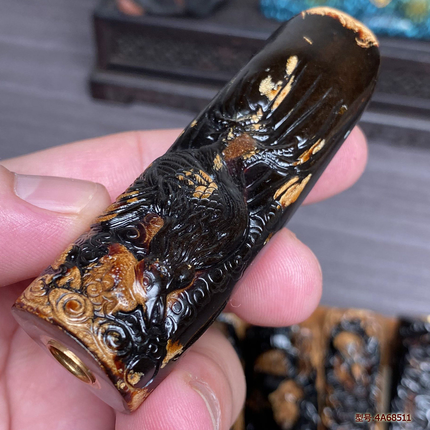 天然保真海柳烟嘴公鸡
