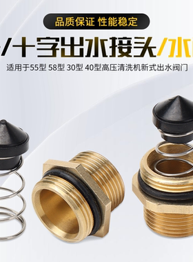 黑猫熊猫洗车机出水口管接头阀门
