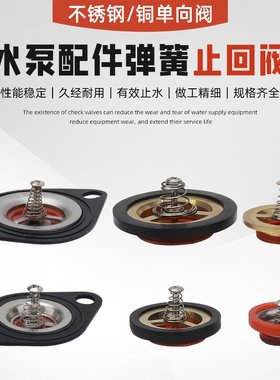 自吸增压泵水泵止回阀单向逆止阀