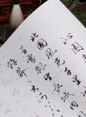 陈国昭行书沁园春雪毛笔描红练习字帖批发定制临摹描字贴