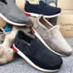 懒人休闲男鞋 jm快乐玛丽男鞋 子 特价 处理运动底帆布鞋 春秋款 断码