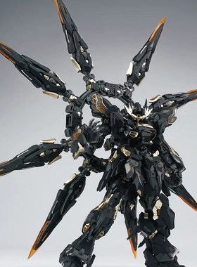 补款专拍 万象聚变 拼装模型 1/100 黑天启 国创机甲合金成品骨架