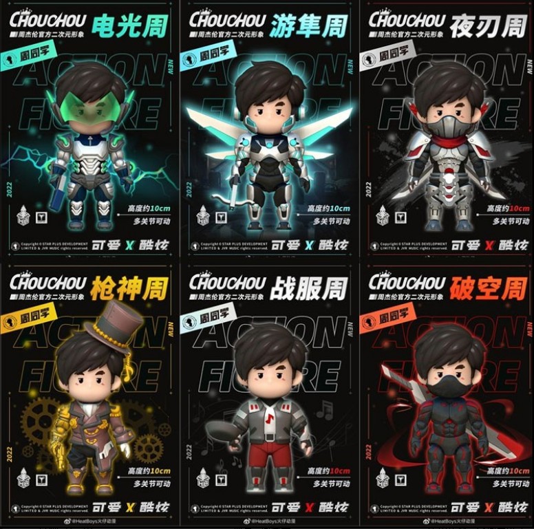 周同学CHOU国创机甲周董可动人偶