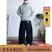 BBCN 子 慵懒风休闲宽松垂感阔腿裤 STORE美式 复古廓形原色牛仔裤