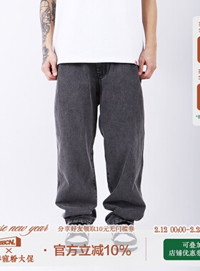 BBCN STORE基础多色水洗牛仔裤男女美式休闲直筒长裤