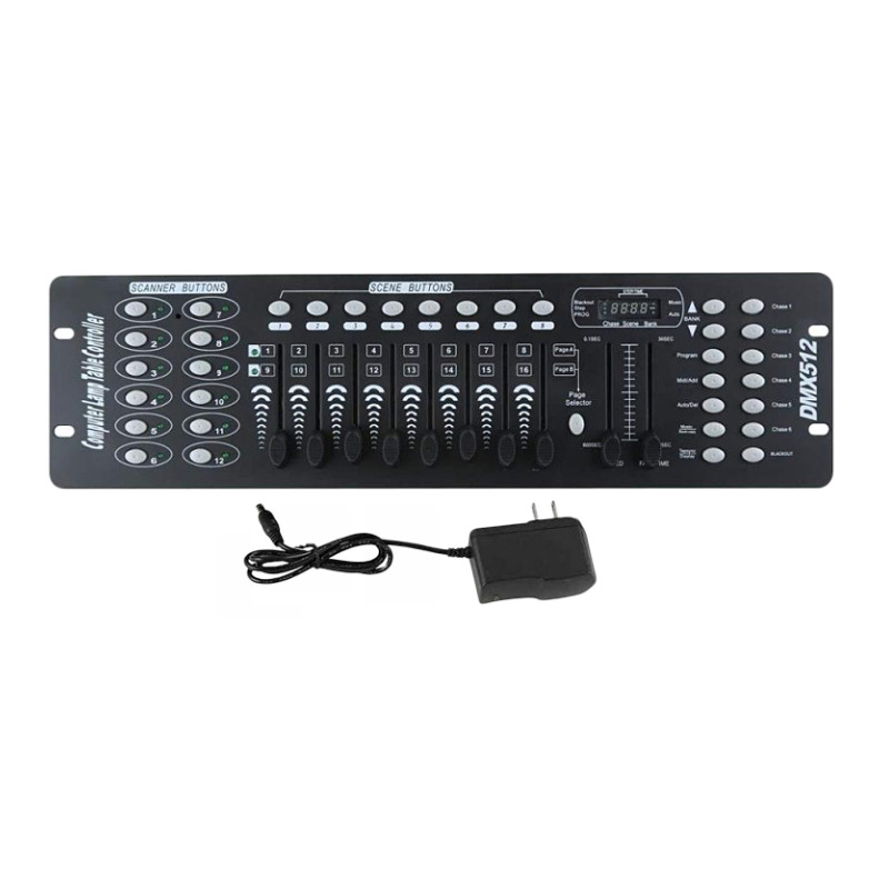 192灯控台 LED帕灯DMX512控制台舞台灯光婚庆光束摇头灯控调光台