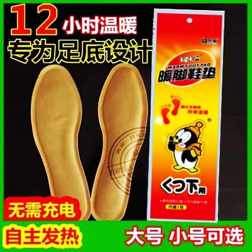 自发热鞋垫大地脚底女保暖