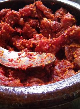 保山名菜鲊排骨500g新鲜腌制腌肉渣施甸猪排肉骨头参农家传统腌腊