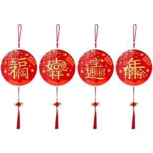 带框钻石画小幅满钻5D贴钻十字绣福字新款小件客厅简单钻石绣2026