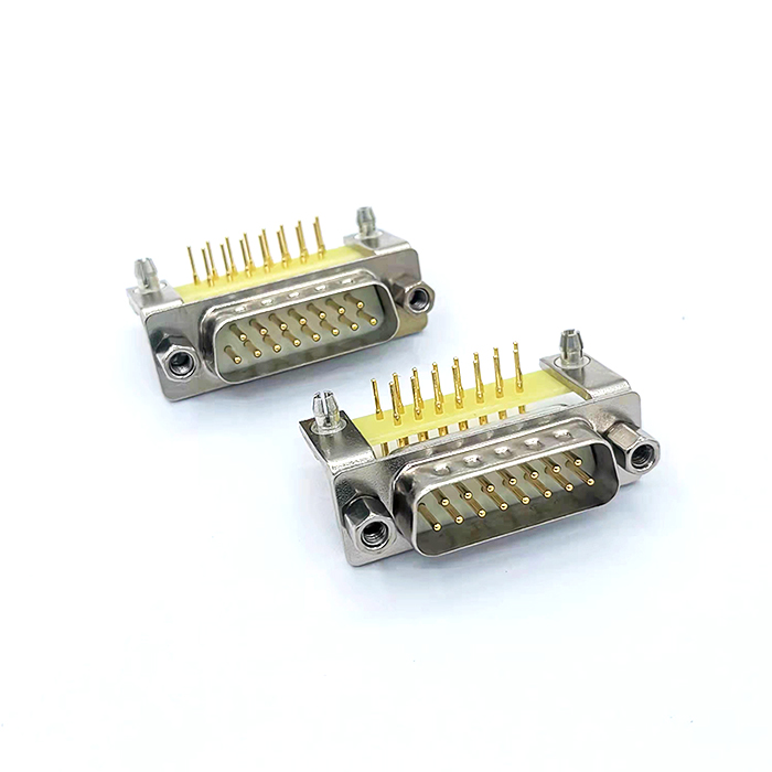 工厂直销DB15弯针焊板连接器