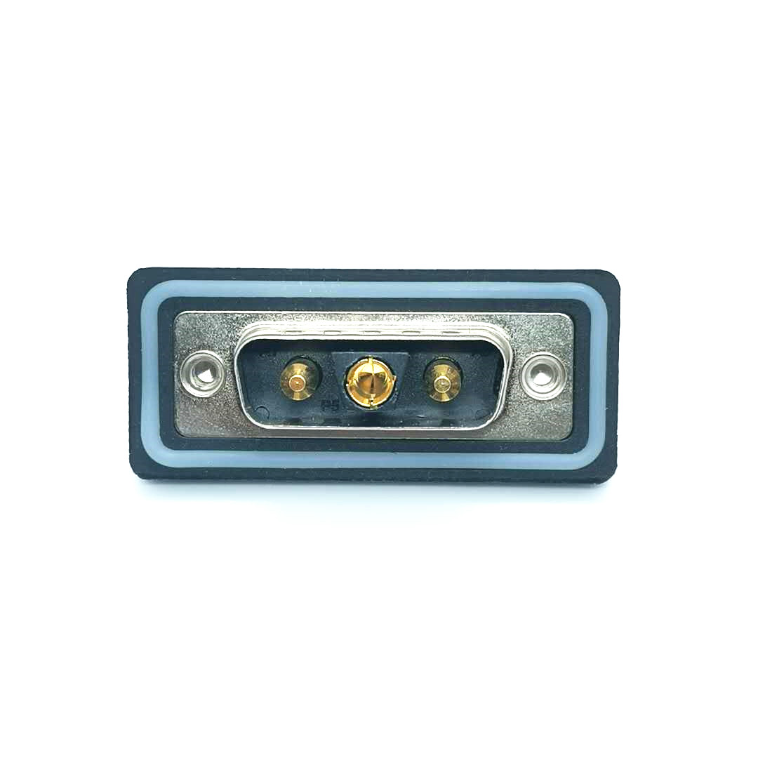 D-sub大电流防水接头3v3焊线端子