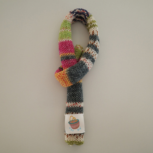 【Alirelam】CAINA 原创好心情针织腊肠羊毛小众细围巾opal2026