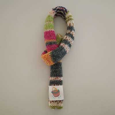 【Alirelam】CAINA 原创好心情针织腊肠羊毛小众细围巾opal2026