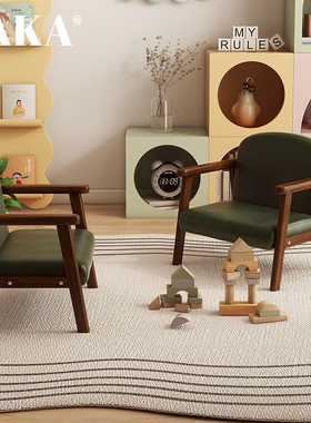 儿童房间沙发宝宝沙发椅幼儿园阅读区阅读角专用加厚小沙发阅读椅