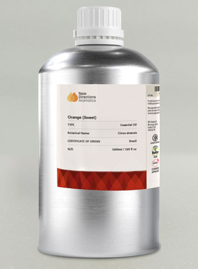 巴西进口 有机甜橙精油 Sweet Orange Essential Oil 冷压新鲜香