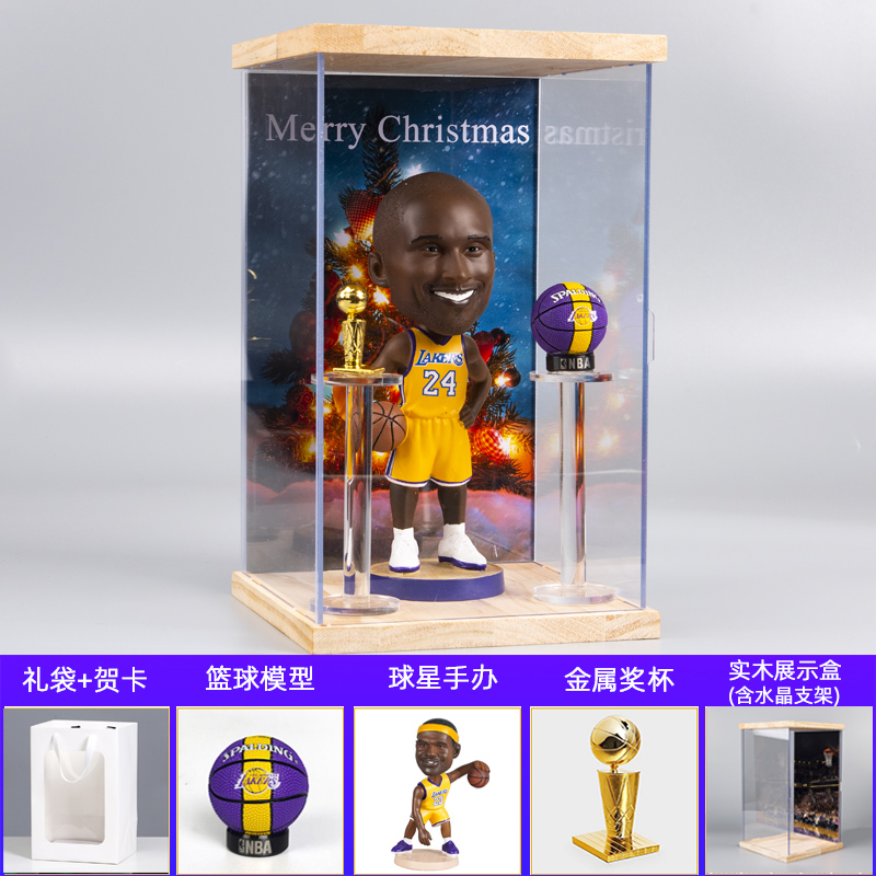 nba模型周边圣诞节送男生手办