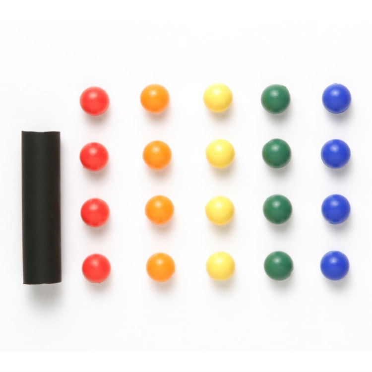 平衡杆彩色波子头波波头15386