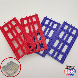 自制田宫迷你四驱车工具 拉面箱15424 马达支撑架 可装20个马达