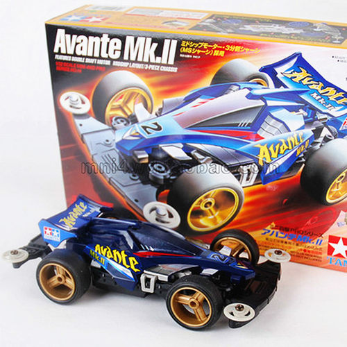 原装进口 田宫四驱车 TAMIYA 深蓝车壳Mk.II  MS底盘 18614 现货