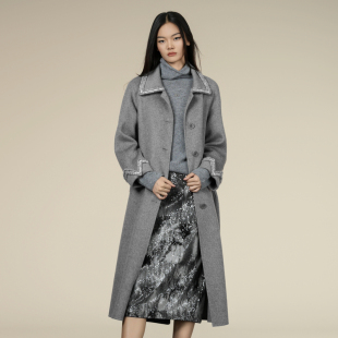 XG雪歌 呢大衣XK410032A784