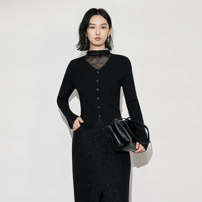 XG雪歌针织衫XL411632A890