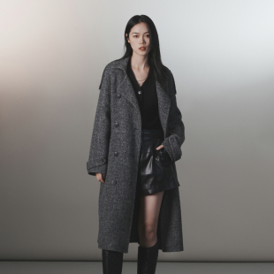 XG雪歌呢大衣XJ410045A184 库存极少 热卖 款