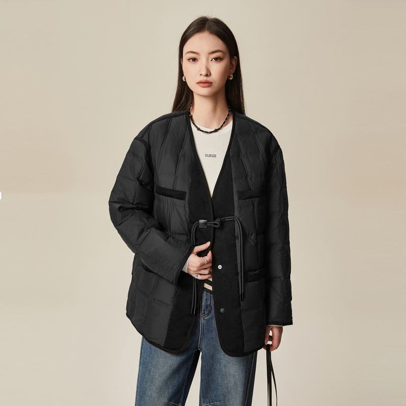 XG雪歌鹅绒羽绒服XK406001A390