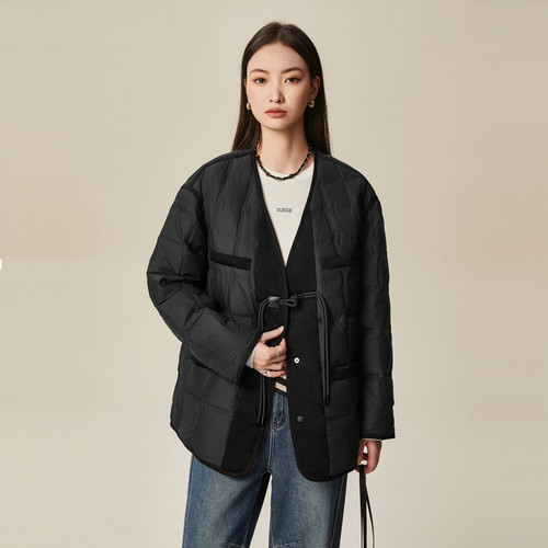 XG雪歌鹅绒羽绒服XK406001A390