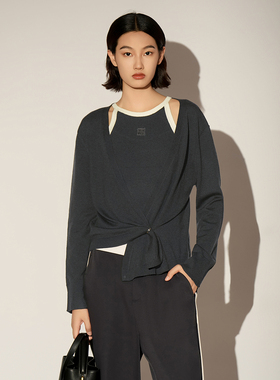 XG雪歌 2026春 针织衫XL111013A383