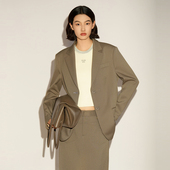 XG雪歌 2026春绵羊毛西装 外套XL107006A285