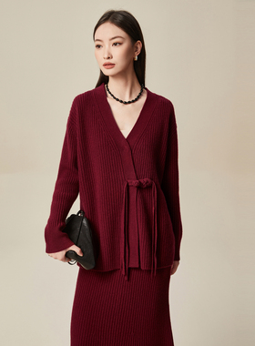 XG雪歌100%绵羊毛针织衫XK411005A715