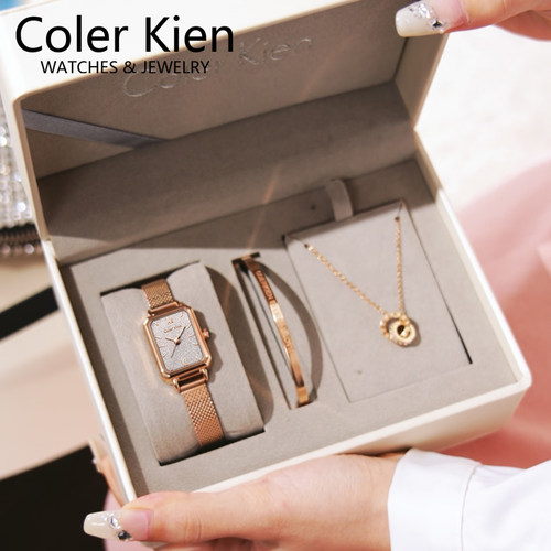 ColerKien小方表漫天星手表女士时尚防水女表创意送女友节日礼物