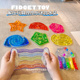 Color Sorting Toys颜色分类感官玩具匹配儿童迷宫解压捏捏乐水袋