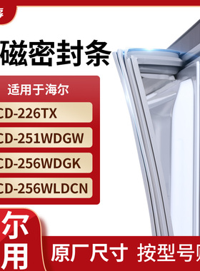 适用海尔BCD-226TX 251WDGW 256WDGK 256WLDCN冰箱密封条门封条胶