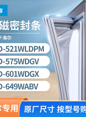 适用海尔BCD-521WLDPM 575WDGV 601WDGX 649WABV冰箱密封条门封条