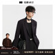 {高级感羊毛定织}伯爵卓尔25秋季 垫肩潮流休闲西装 外套男通勤便服
