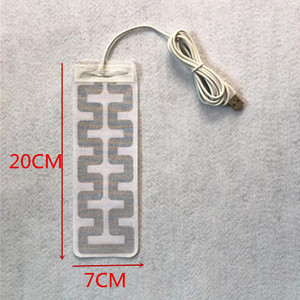 USB发热片.5V电热片.迷宫型发热布.保暖发热片柔软可折.雪中行