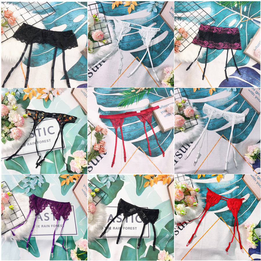 性感杂款杂色吊袜带美体配送