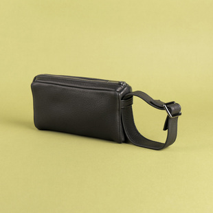 深山九处原创鹿皮手拿包男士真皮包袋欧美休闲手拎手机包礼品