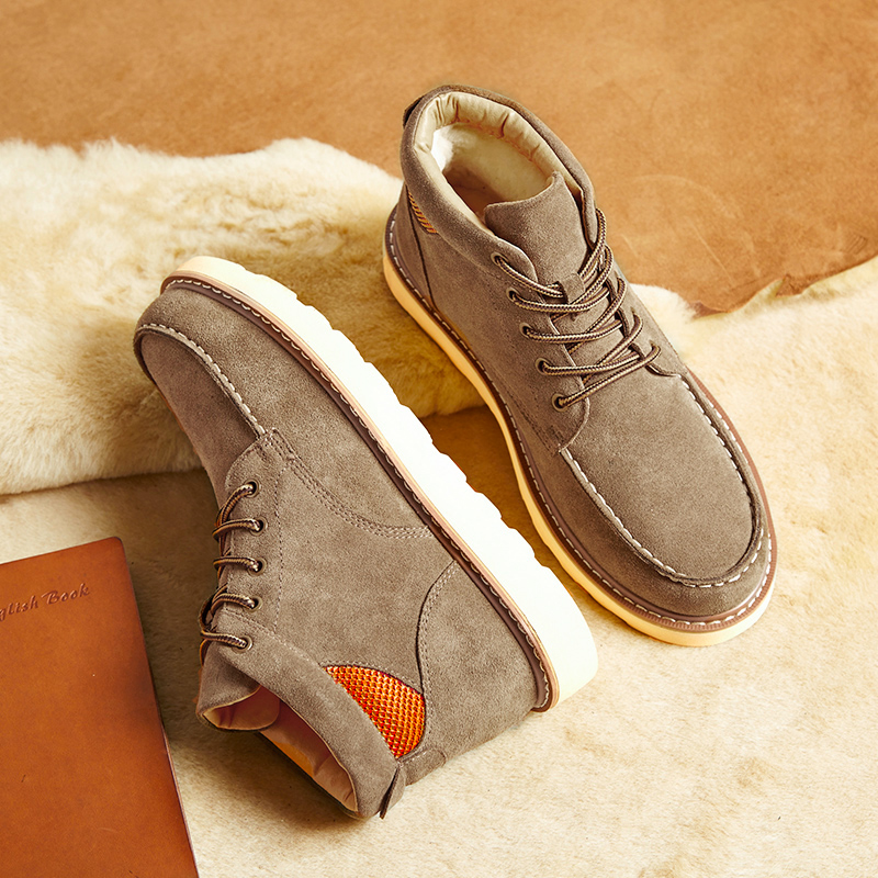 男士雪地靴冬季低帮保暖加绒短靴子防水防滑棉鞋加厚户外男鞋子潮在类目 流行男鞋, 靴子中 - 来自Buy2taobao.com提供专业的淘宝代购服务