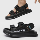 男夏季 海边沙滩鞋 新款 休闲凉拖鞋 舒适防滑外穿踩屎感开车凉鞋 凉鞋