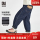裤 多多家男童加绒牛仔裤 子潮 儿童中大童长裤 冬装 秋冬款 2025年新款