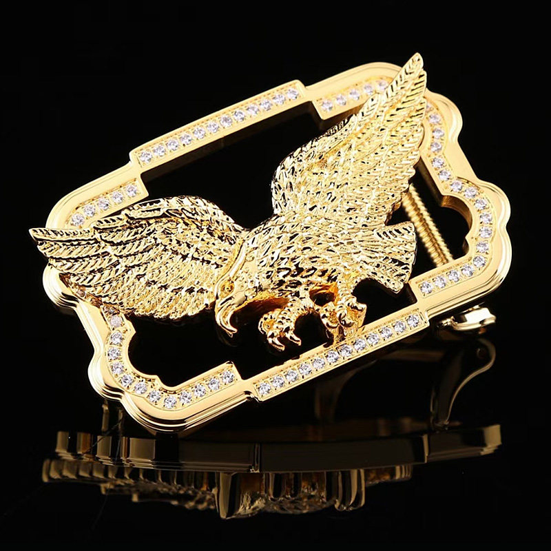 飞鹰头 男士皮带扣头单卖内穿式皮带头男士腰带扣头配件 腰带卡扣