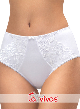 2件包邮新款大码性感棉质女神女士内裤三角裤蕾丝中高腰无痕20300