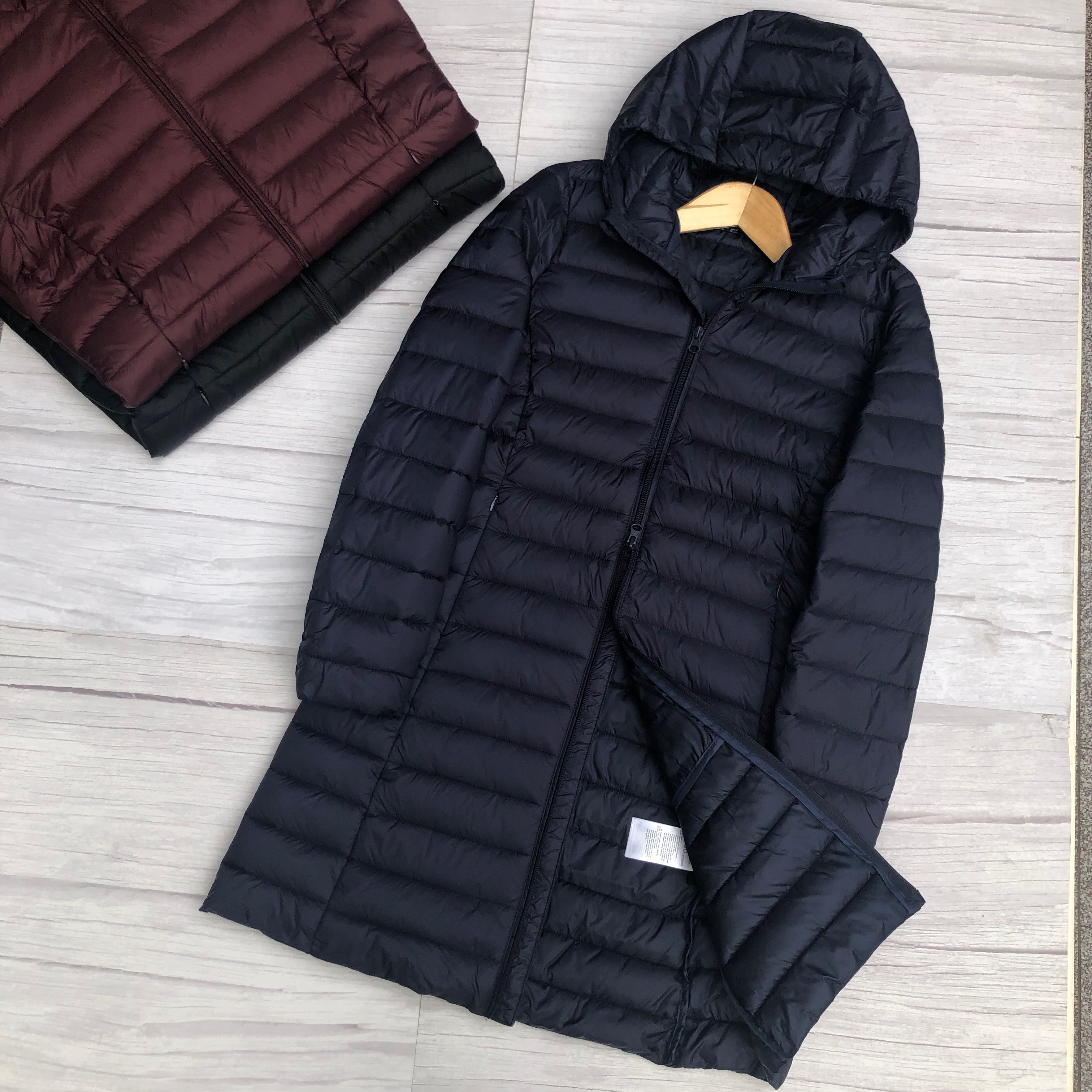 德国外贸超轻大码女士棉服女装