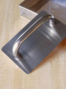 芝麻糖雪花酥压平压实板糖酥牛轧糖阿胶糕不锈钢压板炒酸奶厚切