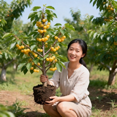 车厘子树苗智利正宗樱桃树苖果树果苗大全南北方种植四川矮化耐寒